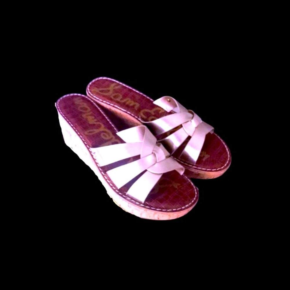 Coastal Cork Wedge Slides Summer Shoes‎ 2026 Sam Edelman